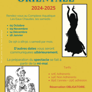 Stage de danse orientale