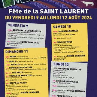 Fête de la Saint Laurent