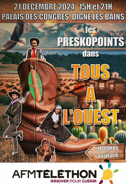 Nouveau spectacle des Preskopoints 