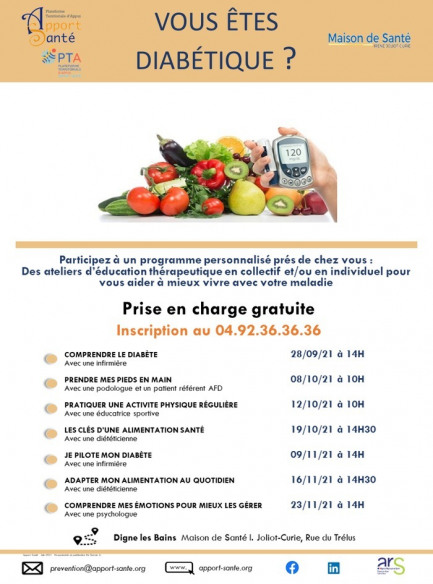 Programme d'éducation Diabète