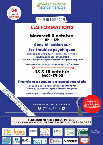 Formations en santé mentale