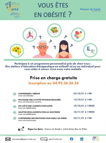Programme d'éducation sur Obésité