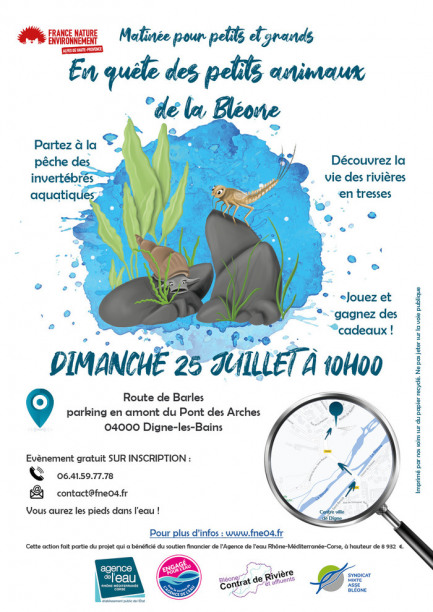 En quête des petits animaux de la Bléone - Matinée pour petits et grands