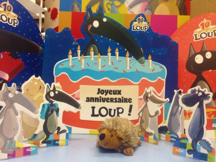 La librairie fête ses deux ans avec Loup !