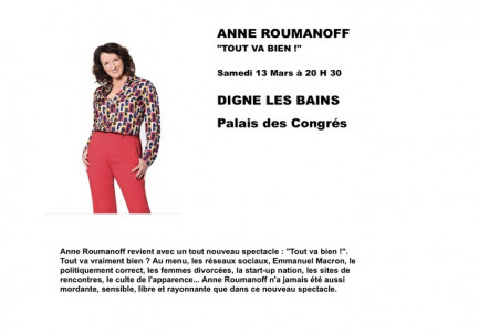 Spectacle ANNE ROUMANOFF