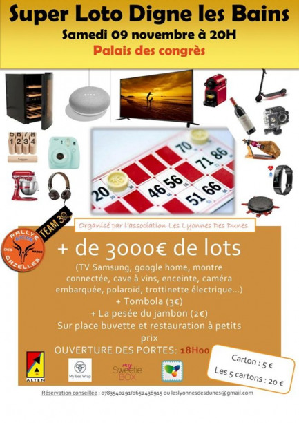Super Loto au Palais des congrès
